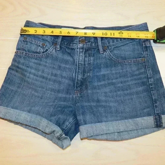 Gap 1969 sexy boyfriend denim Jean shorts Size 26 - Picture 6 of 8